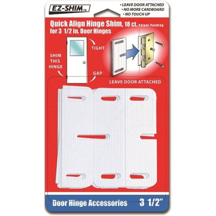 Buy EZ Shim Quick Align Plastic Hinge Shim