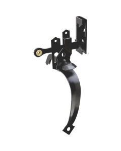 NH - Thumb Latch Lever - Out-Swing - 5" - Black