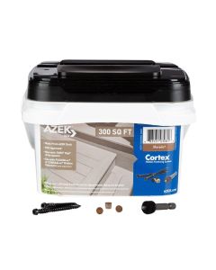 Cortex Plug System - Azek - Arbor - Morado - 2-1/2" Screws - 300SF