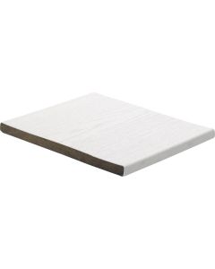 Trex Fascia - White - Universal Wood Grain - 1"x12"-12'