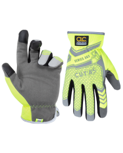 CLC - FlexGrip 363™ -  Hi-Visibility Cut A5 Gloves - Safety Green/Gray - #127-Med