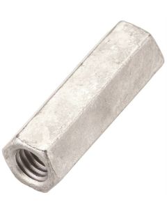 Coupling Nut - Coarse - Galv - 3/8" - 16tpi