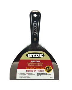 Hyde Black & Silver - Joint Knife - Flexible - 6"