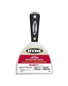 Hyde Black & Silver - Joint Knife - Flexible - 5"