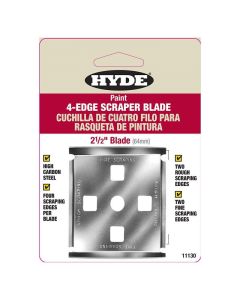 Hyde 4-Edge Paint Scraper Blade 2.5"