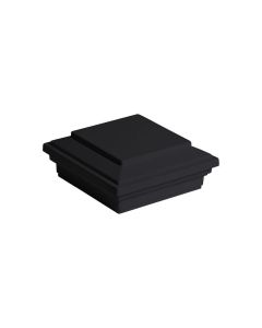 Trex Post Cap - Flat 4x4 - Black