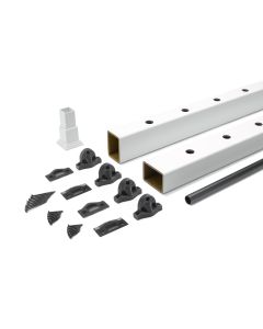 Trex Signature® - Handrail Kit - Horizontal - 6'x36" - Aluminum - Square Balusters - White