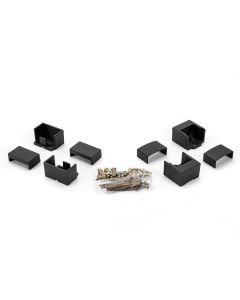 Trex Signature® - Cross Over Bracket - Horizontal - Aluminum - 2.5" - Black 