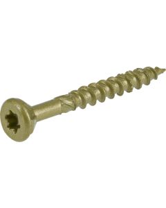 Deck Screws - - 1000HR Ceramic Coat - Bronze - Star Dr T20  #8x1-1/2"- 1lb