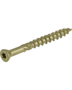 Trim Screws - - 1000HR Ceramic Coat - Bronze - Star Dr T15  #8x1-5/8"- 1lb