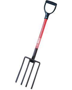 Bully - Fork - Garden/Pitch - 4 Tine - Fiberglass D-Grip Handle - #92370