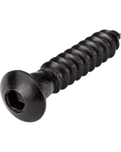 NH - Lag Screw w/Hex Head - Black - .3125x1.5 - 6ct