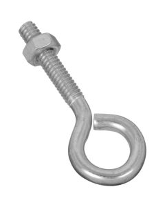 NH - Eye Bolt w/Hex Nut - Zinc - .25x2.5 (1/4x2-1/2")