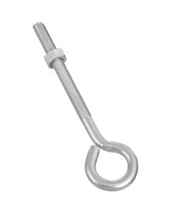 NH - Eye Bolt w/Hex Nut - Zinc - .3125x5 (5/16x5")