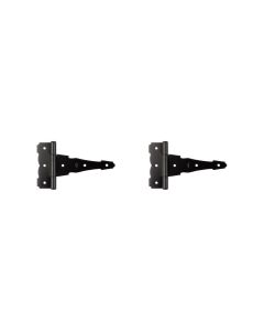 NH - Hinge - T-Hinge - Ornamental - Black -  6" 