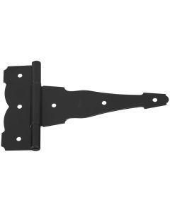 NH - Hinge - T-Hinge - Ornamental - Black -  8"