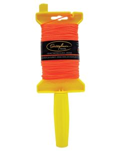 Stringliner - Mason Line w/Reel - #18 Twisted Nylon - Fluorescent Orange - 270ft - #11406 