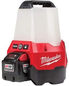 Milwaukee - M18™ - Radius LED Compact Site Light w/Flood Mode - 2200 Lumens (Tool Only)