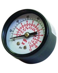 Senco - Pressure Gauge 160PSI - 1/8" - Back Mount