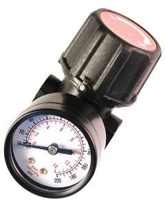 Senco - Regulator w/Gauge (Mini) 0 - 250PSI - 1/4"