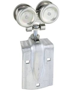 NH - Barn Door - Box Rail Hanger - Flexible - Zinc - 2ct