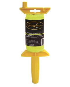 Stringliner - Mason Line w/Reel - #18 Twisted Nylon - Fluorescent Yellow - 135' - #25012