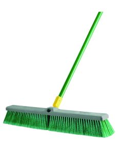 Quickie - Push Broom - 24" Green Bristle - #538