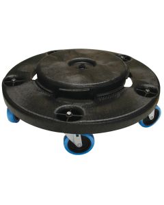 Brute - Dolly for Garbage Can/Container 18x5-1/4" Black #2640