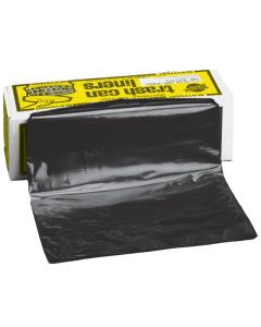 Warp's - 55 Gal - Trash Can Liner - 3Mil - Black - 30ct