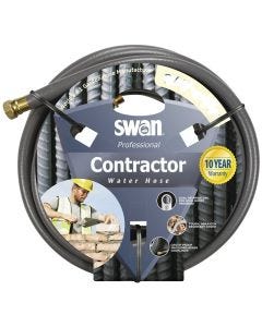 Swan - Garden Hose - Commercial/Contractor - Gray - 3/4" ID x 75ft