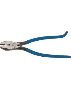 Klein - Iron Workers Pliers - Side Cutting w/Sq. Nose - 9-1/4"