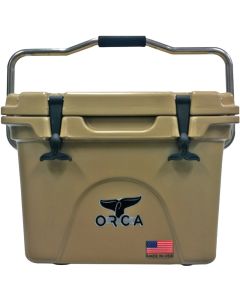 Orca Insulated Cooler - 20 Quart - Tan