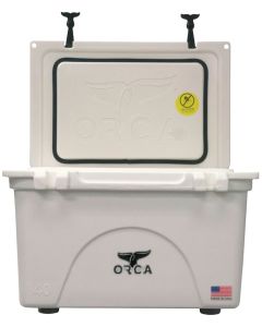 Orca Insulated Cooler - 40 Quart - White