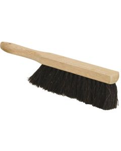 Quickie - Bench Brush Wood Hndl - Blk Horse Hair Bristles - #412