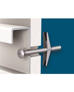 ClosetMaid - Anchor w/Fastener - Hollow Wall - 3/16"x3" - 5ct 