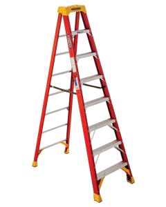 Werner - Step Ladder - Fiberglass - Type 1A - 300lb - 8' 