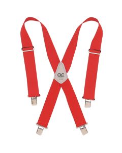 CLC - Tool Works™ - Suspenders - 2" Heavy Duty Straps - Red - #110RED