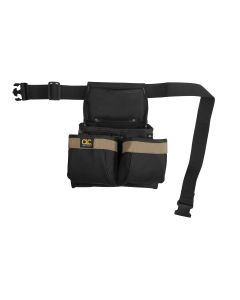 CLC - Tool Works™ - Tool Belt - Framer's Combo System w/Fabric Pouches & Belt - 5 Pocket - #PK1836