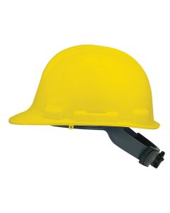 Safety Works - Hard Hat w/Front Brim - Adj 6-1/2"-8" - Yellow - #475360