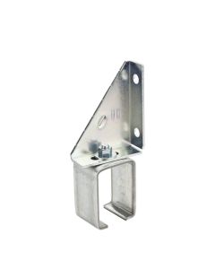 NH - Barn Door - Box Rail Bracket - Single - Galv