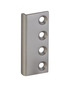 NH - Barn Door Int. - Splicer for Flat Tracks - Satin Nickel 