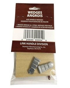 Wedges for Axe Head/Handle - Wood/Steel - 3ct