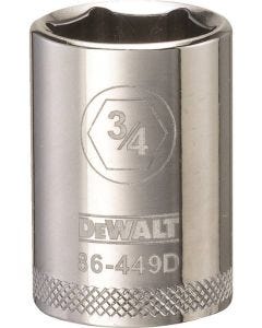 DeWalt - Socket - 1/2" Drive - 3/4"