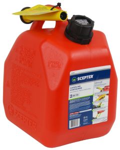 Gas Can with Spout - Plastic - 2 Gallon/7.6L