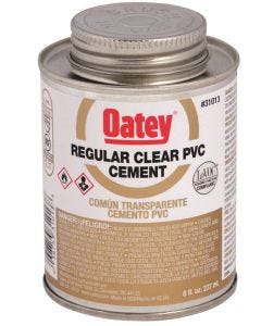 Oatey - PVC Cement Clear - 31012 - 4oz