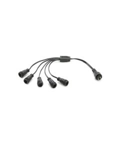 Trex - L.E.D. Lighthub Splitter 5-way - Multi Zone Transformer Adapter 