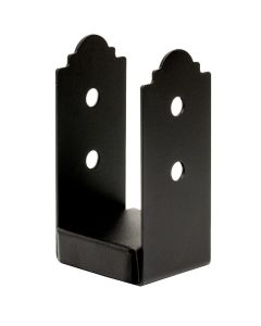 Simpson Outdoor Accents - APB44 - Ornamental Post Base 4x4 - Z-Max w/Black Powder Coat