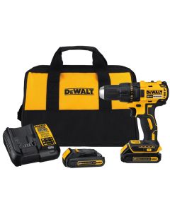 DeWalt - MAX™ - DCD777C2 - Compact Drill/Driver 20V Brushless (Tool/2nd Battery/Charger/Bag)