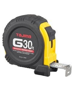 Tajima - Tape Measure - G-Series - Standard Scale Steel Blade - 1"X30' - #G-30BW