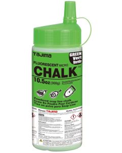 Tajima - Micro Chalk - Ultra Fine Chalk w/E-Z Fill Nozzle - Flourescent Green - 10.5oz